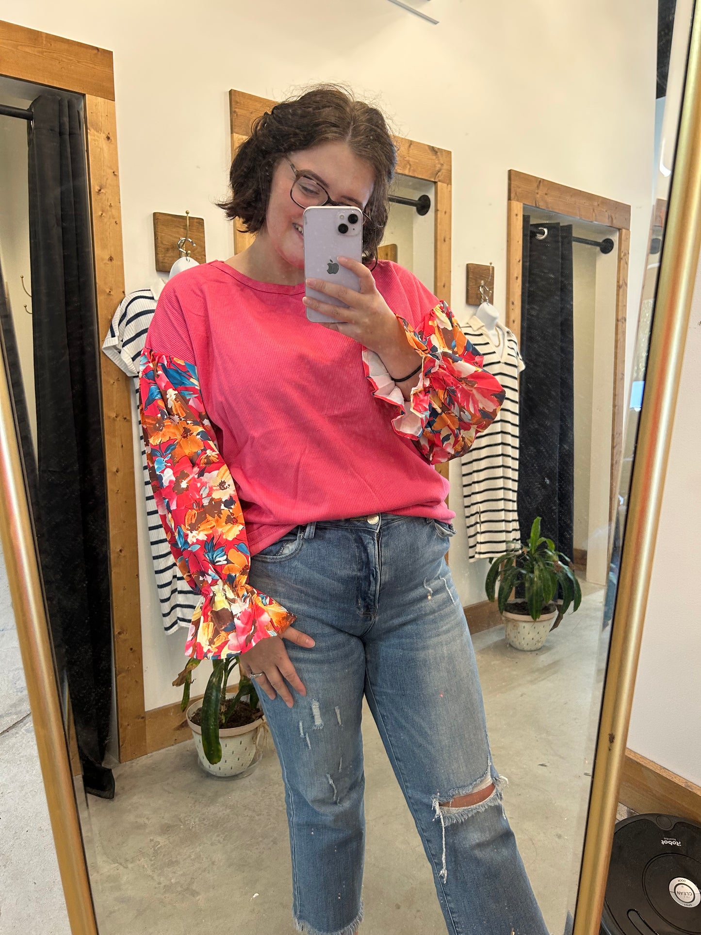 Fun Florals Top