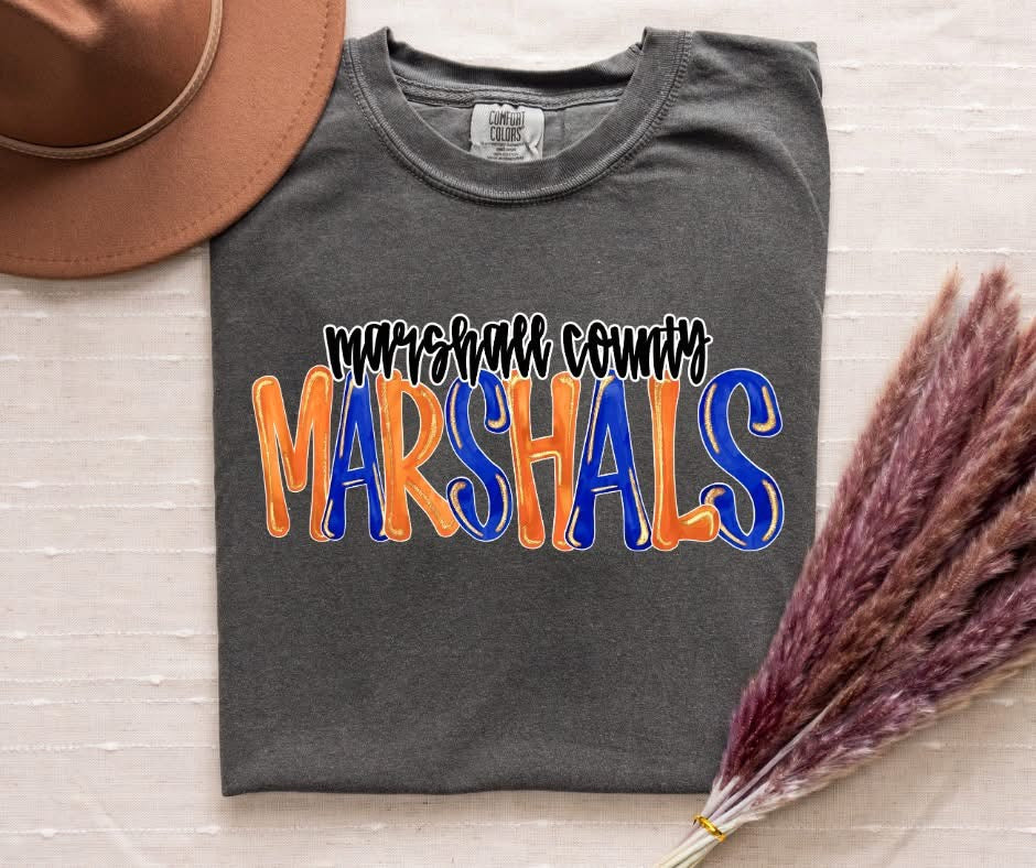 Glitter Pop Font Mascot Tee