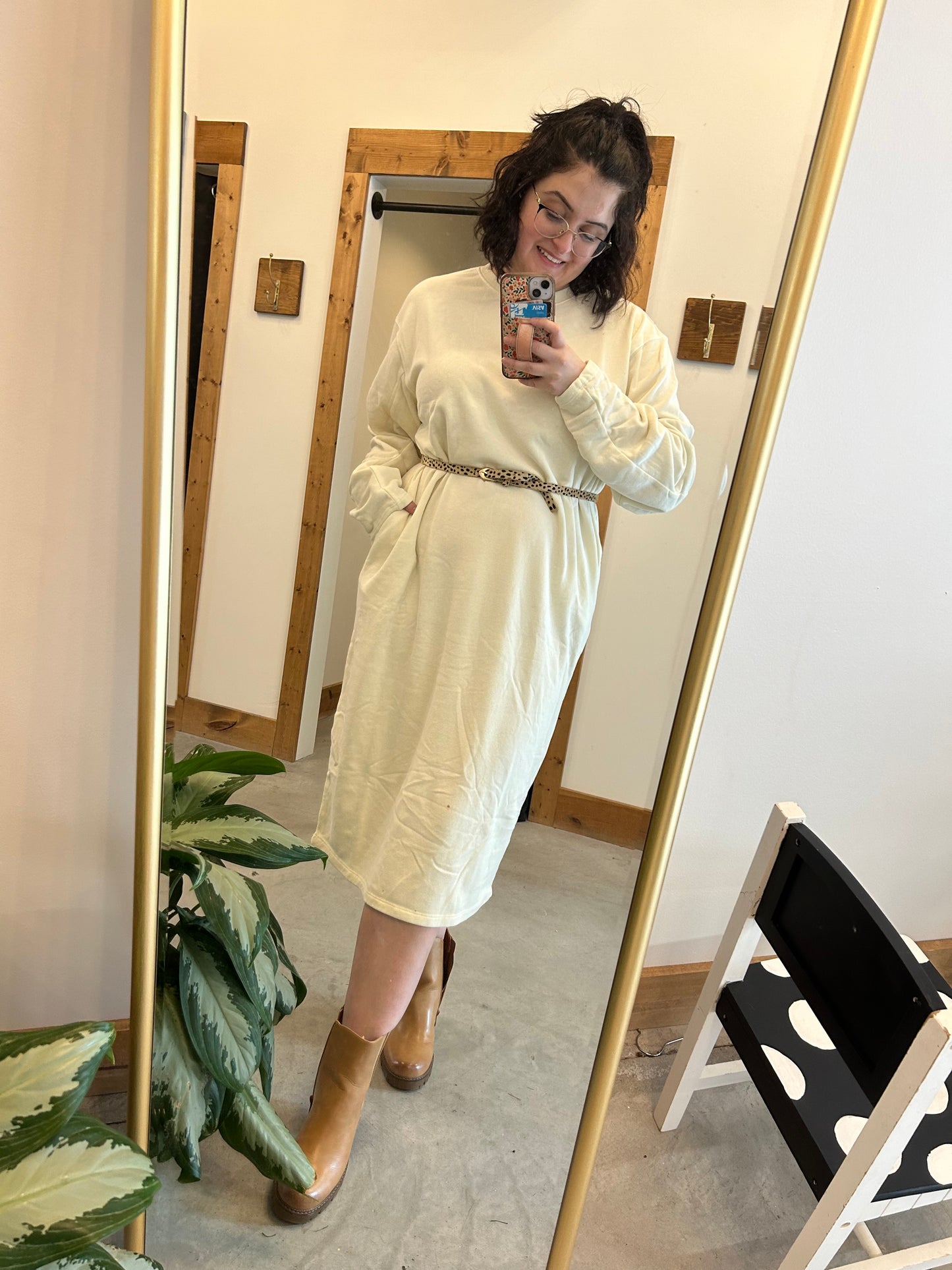 Cozy Up Sweatshirt Dress