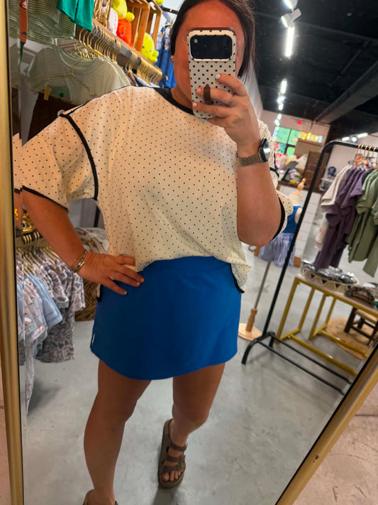 Pep Rally Polka Dot Tee