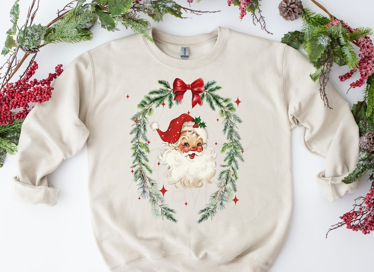 Vintage Santa Tee