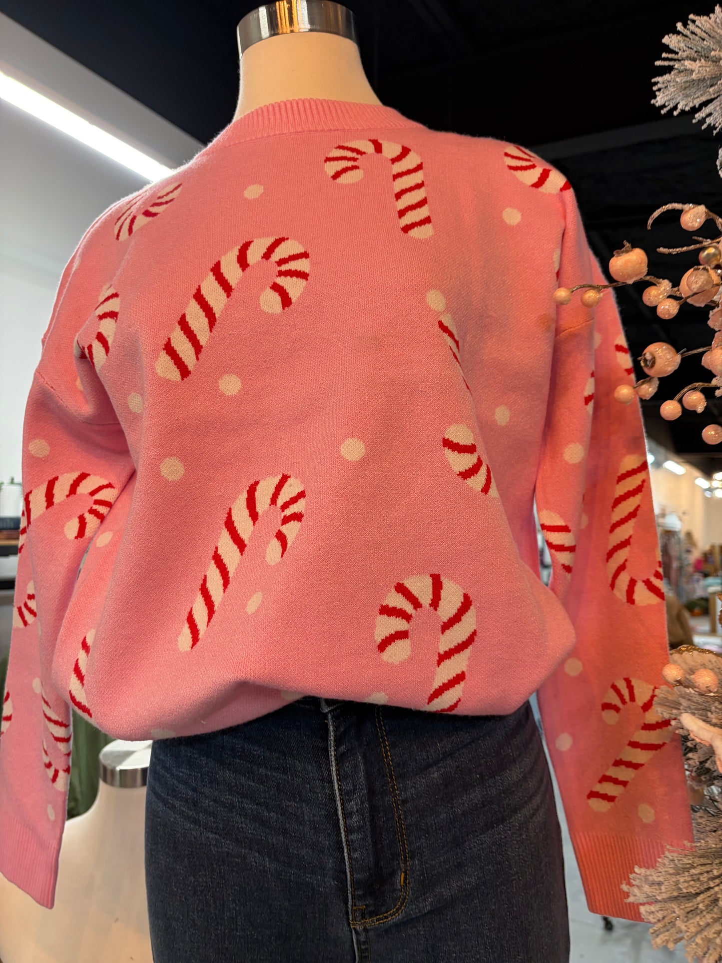 Candy Cane Craze Sweater