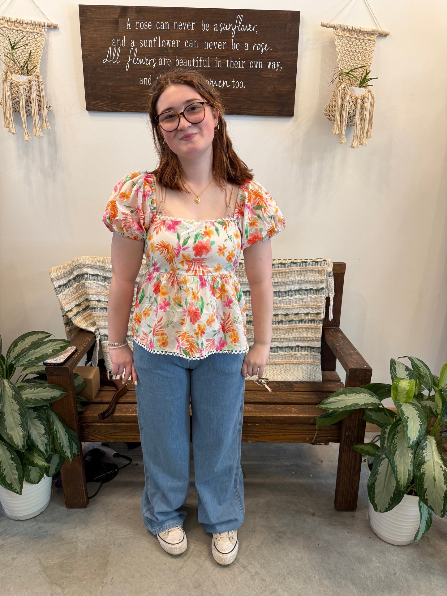 Floral Gardens Top