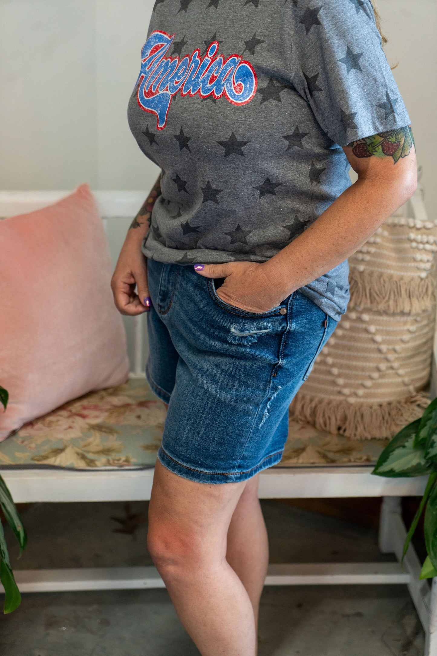 Judy Blue Dad Short