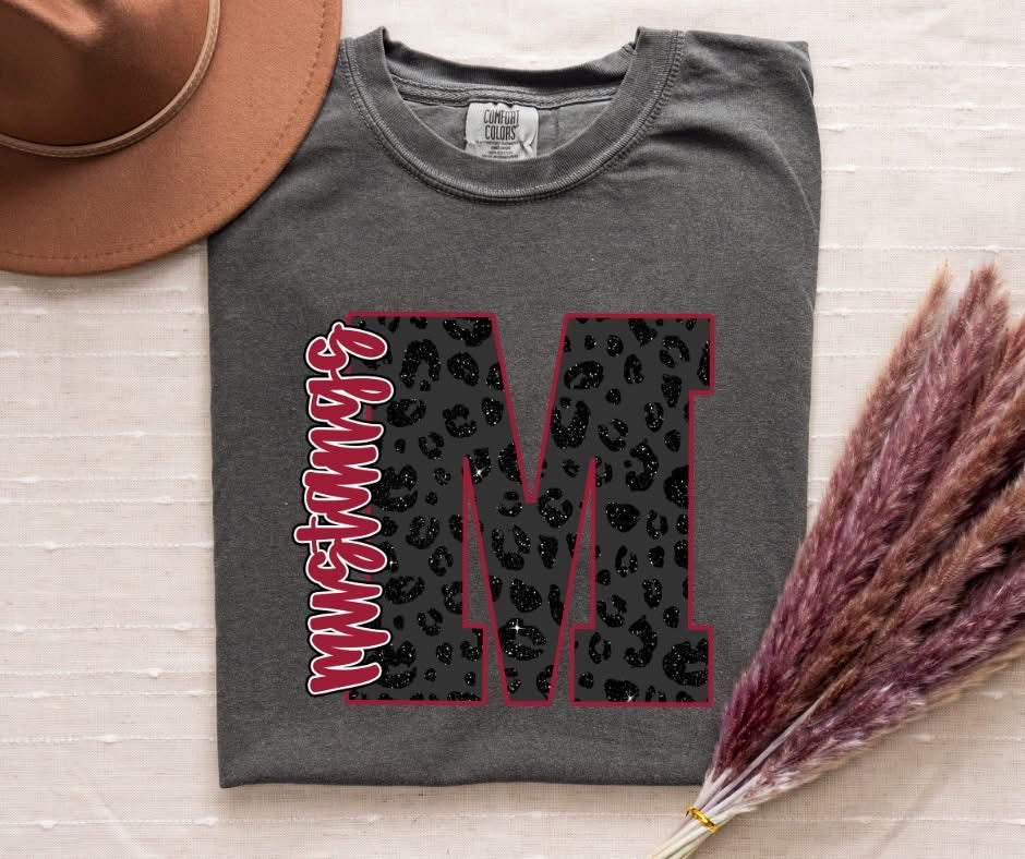 Black Leopard Letter Masxots