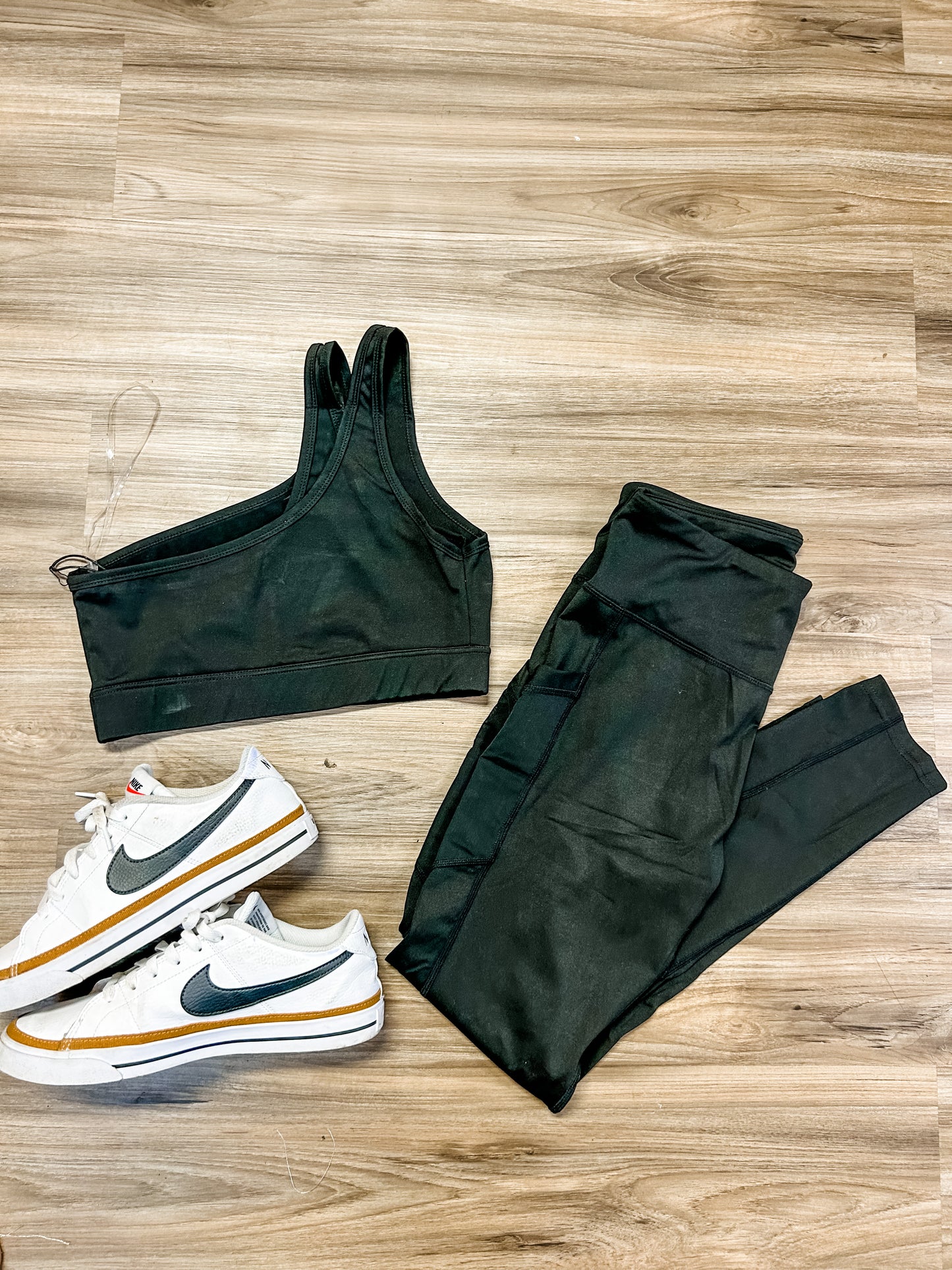 One Shoulder Sports Bra