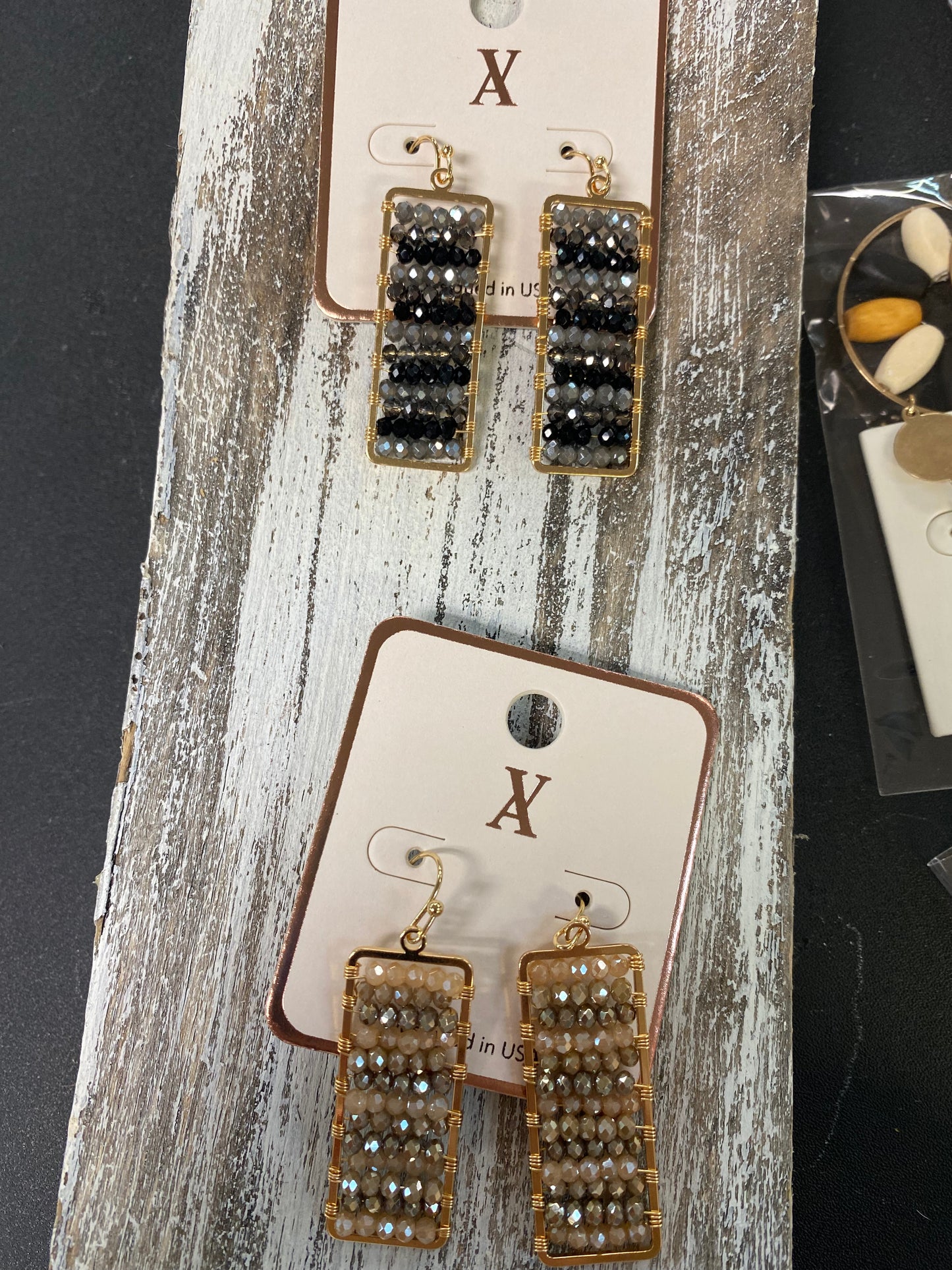 Dainty Rectangle Drops