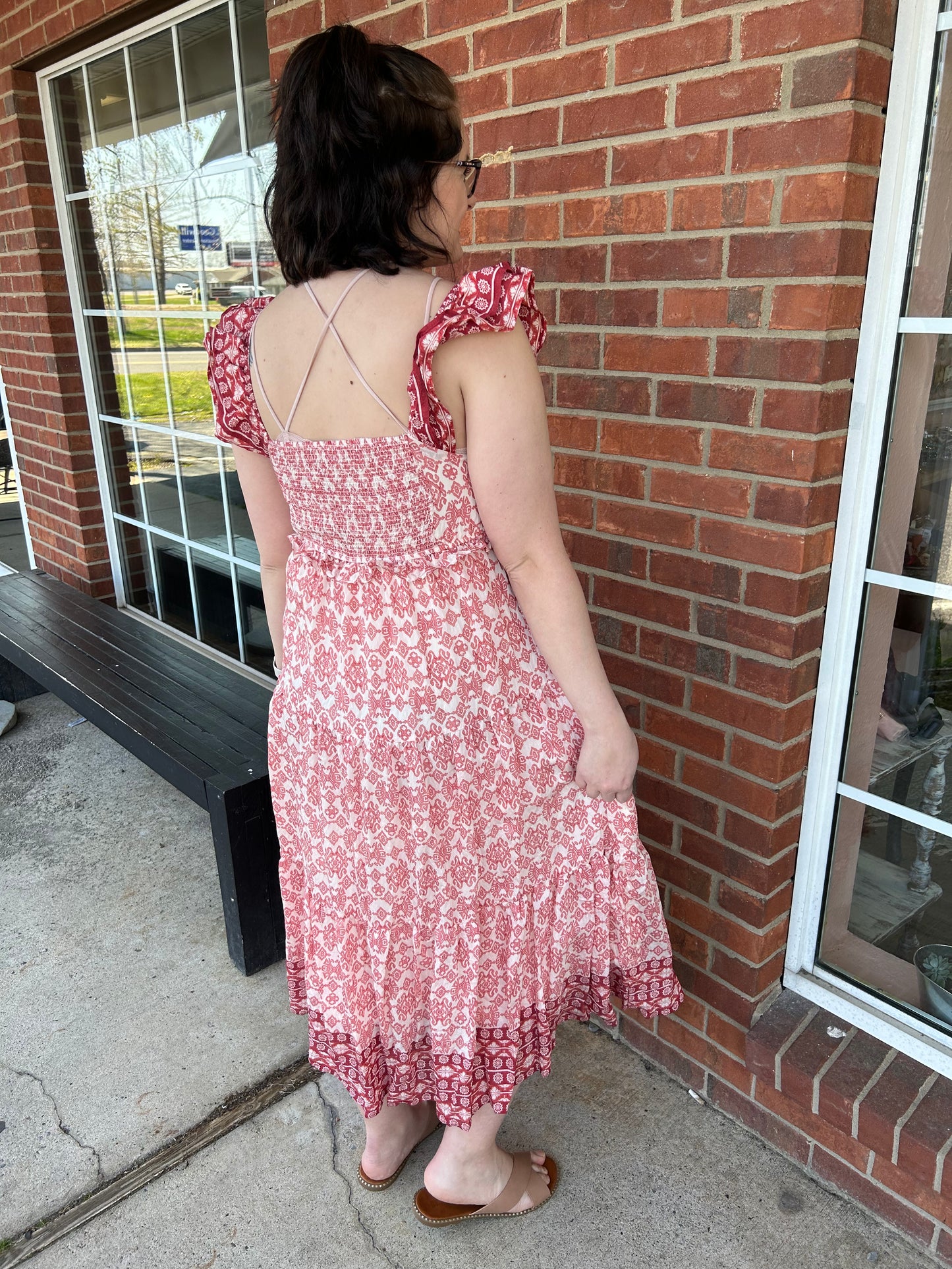 Loving Arms Floral Dress