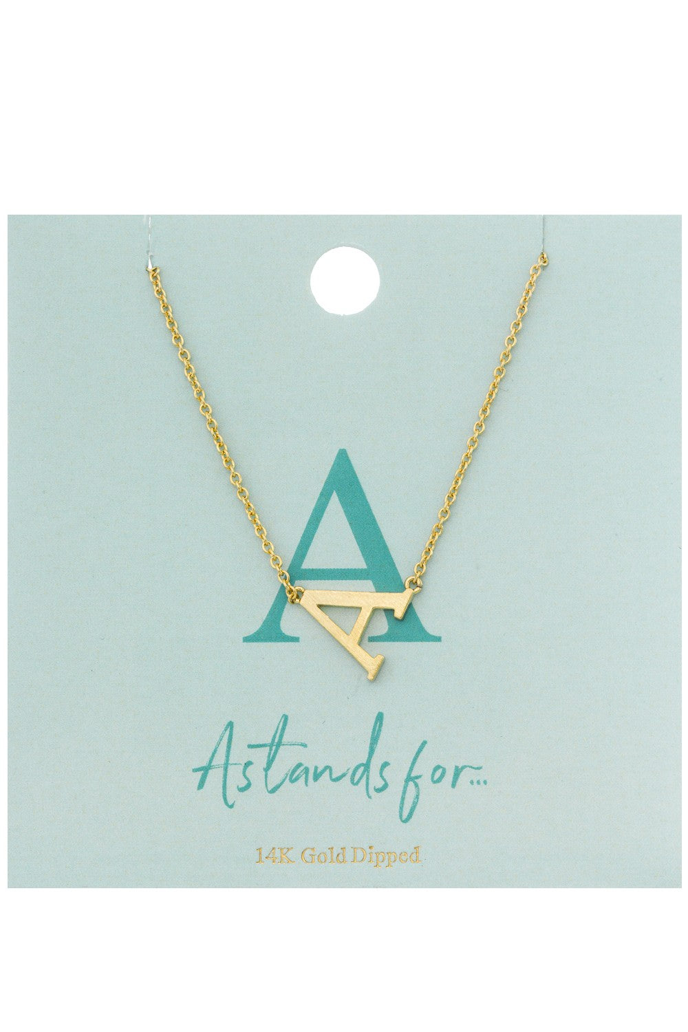 Dainty Initial Necklace