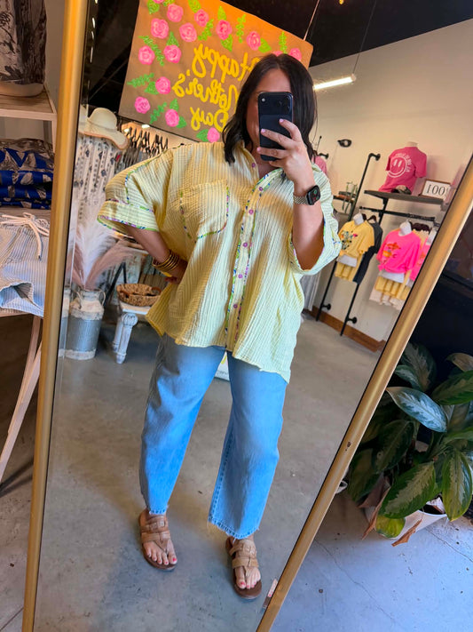 Lemon Grove Button Down