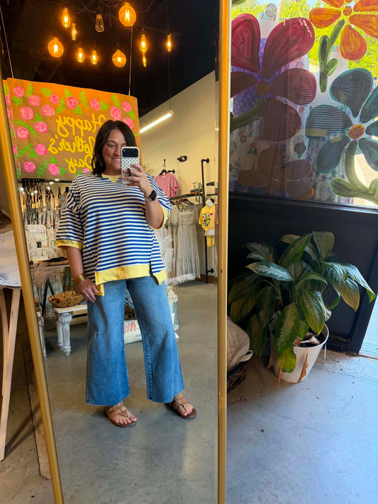 Sunshine Striped Top