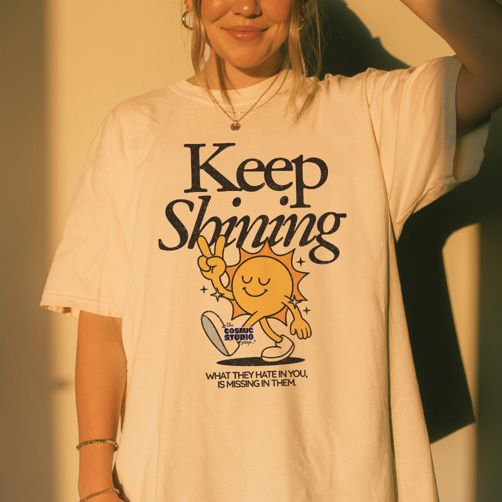 keep shining tee