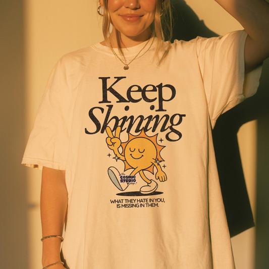 keep shining tee