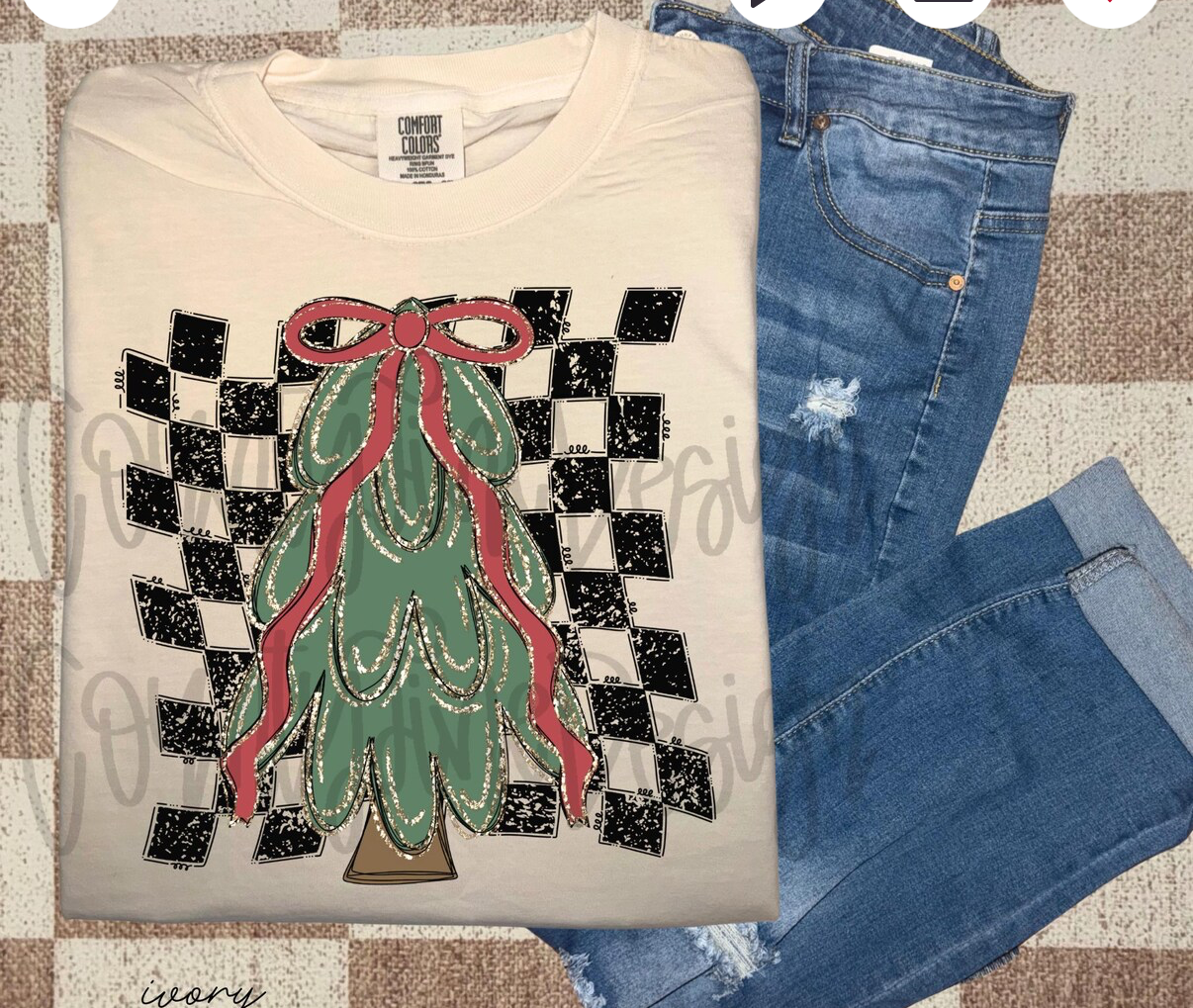 Checker Tree Tee