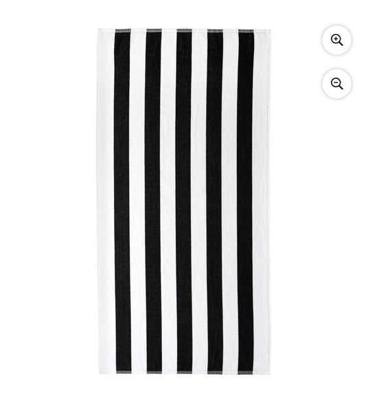 Embroidered Beach Towel 58X28