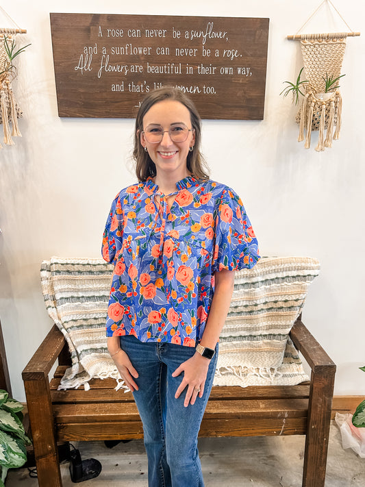 Perfectly Floral Top