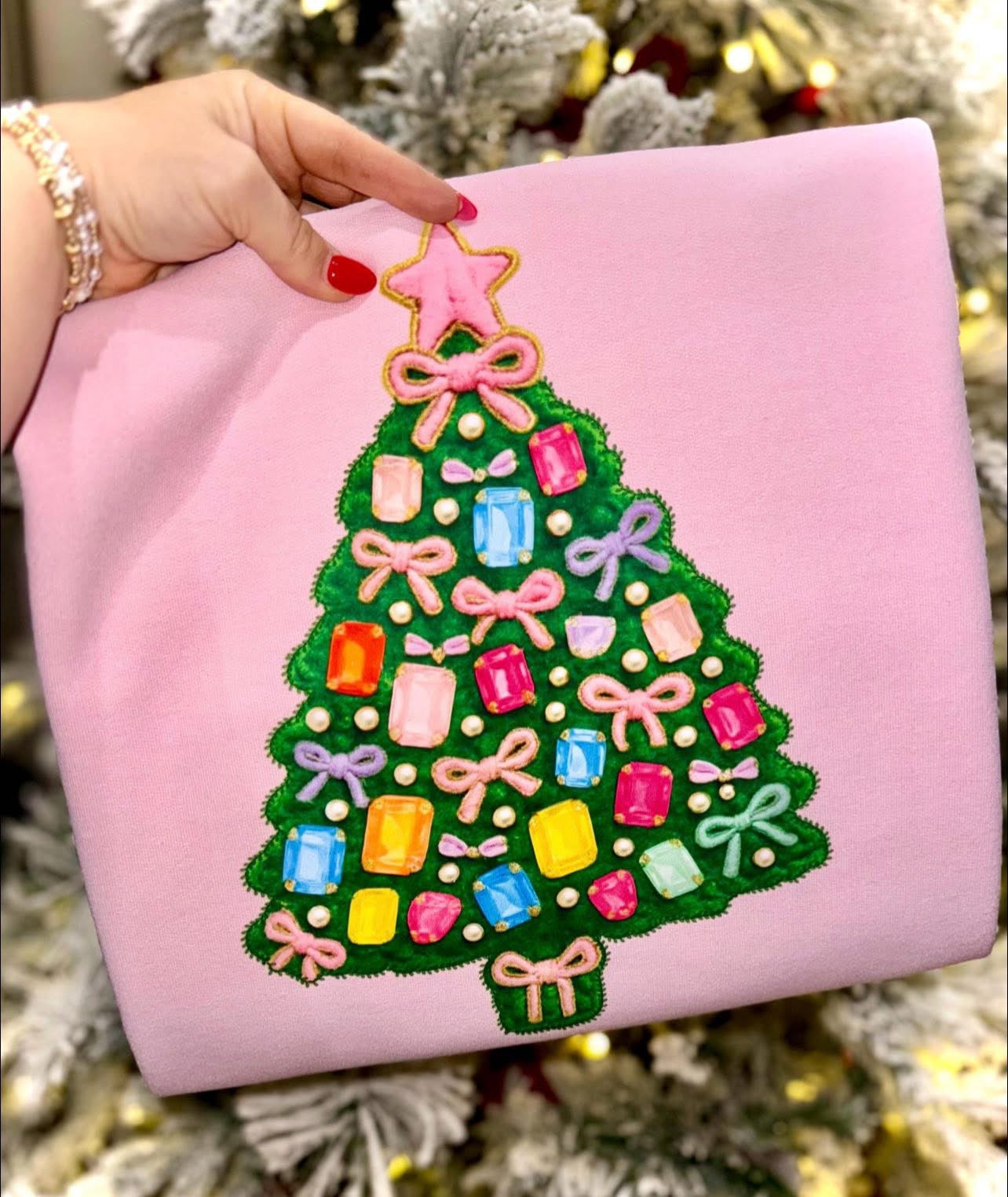 Faux 3D Christmas Tree