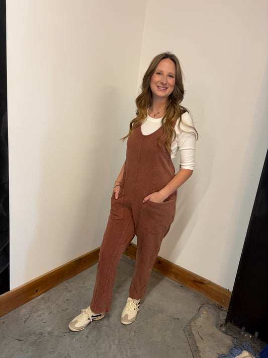 Fall Leaves Jumpsuit