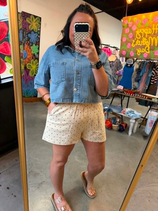 Polka Dot Shorts