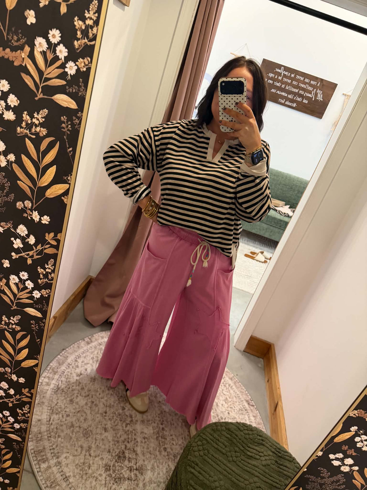 The Neutral Days Striped Pullover