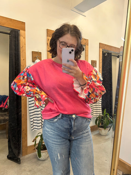 Fun Florals Top