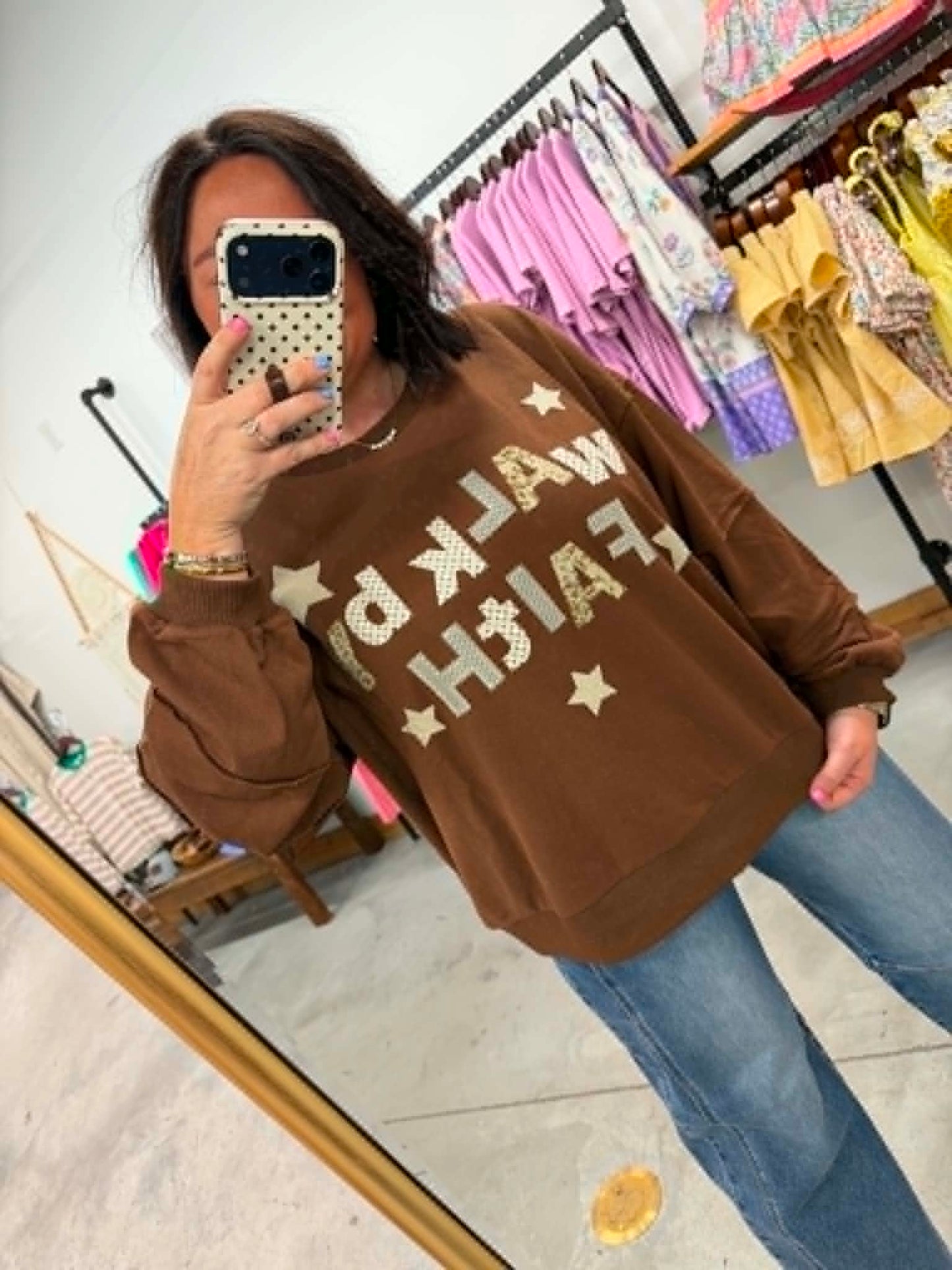 Walk By Faith Sweatshirt