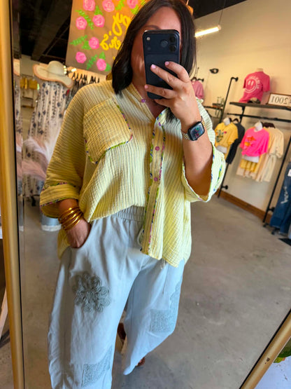 Lemon Grove Button Down