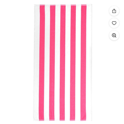 Embroidered Beach Towel 58X28