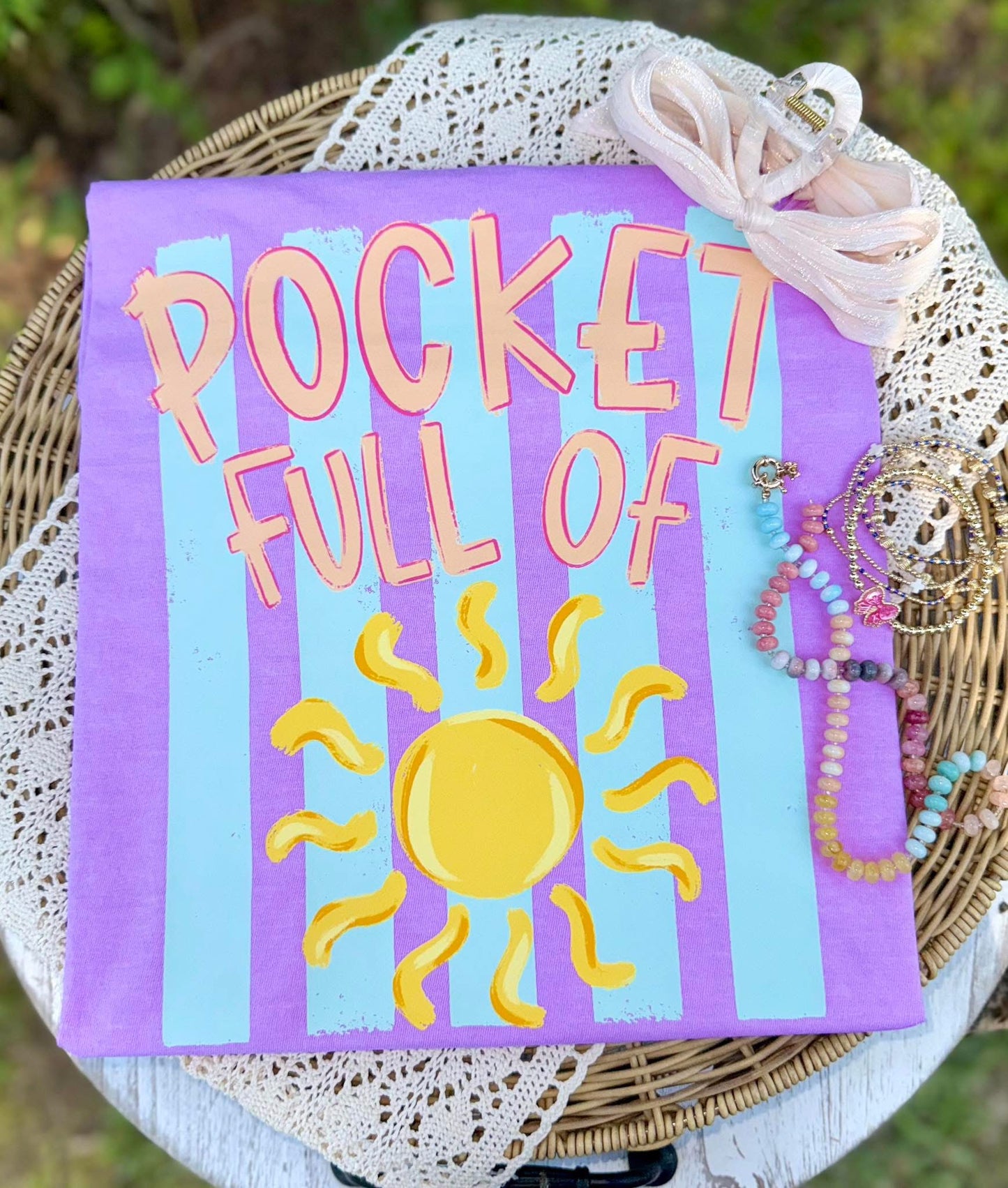 Pocket full of sunshine tee