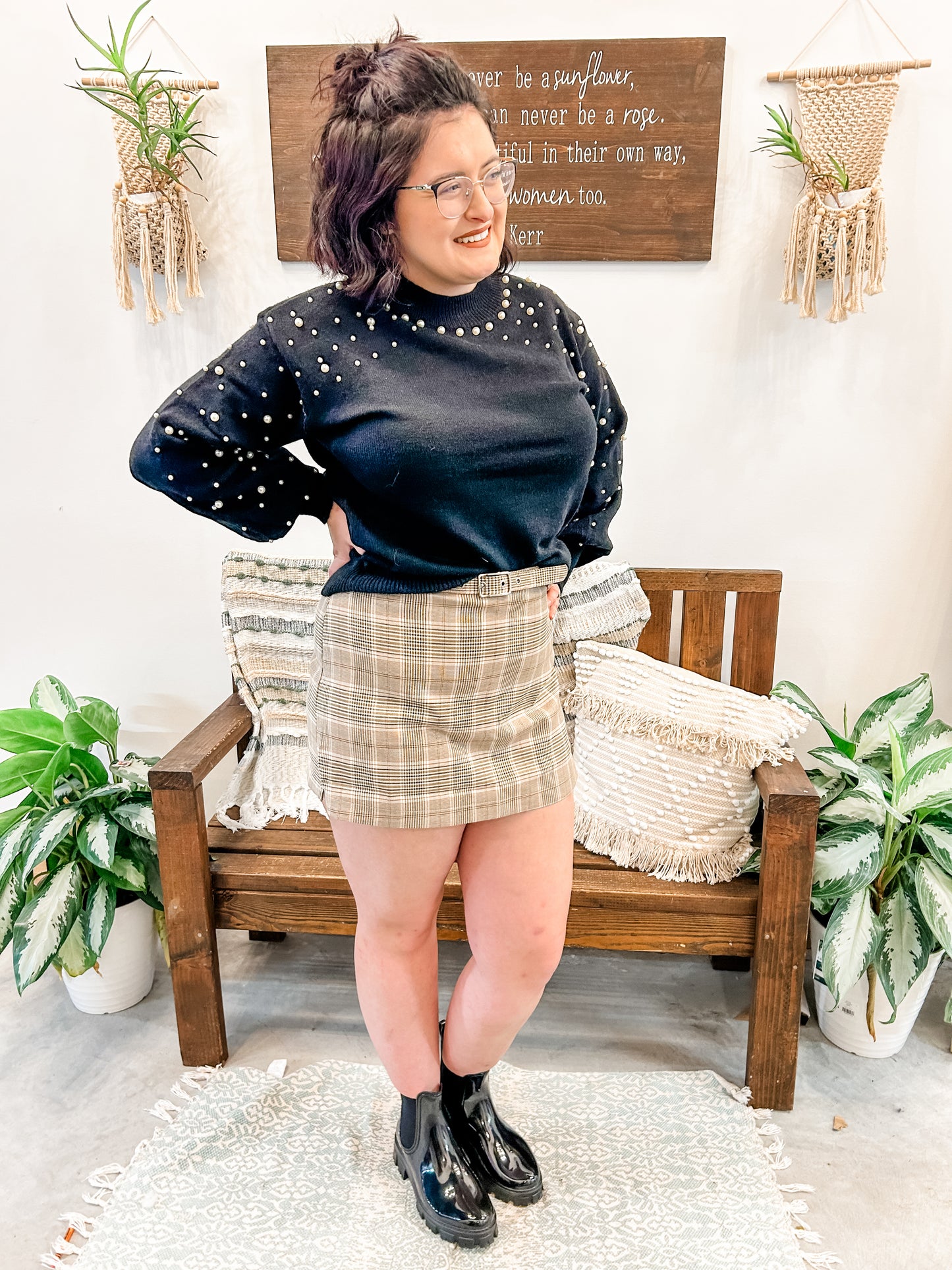 Clueless Plaid Skort