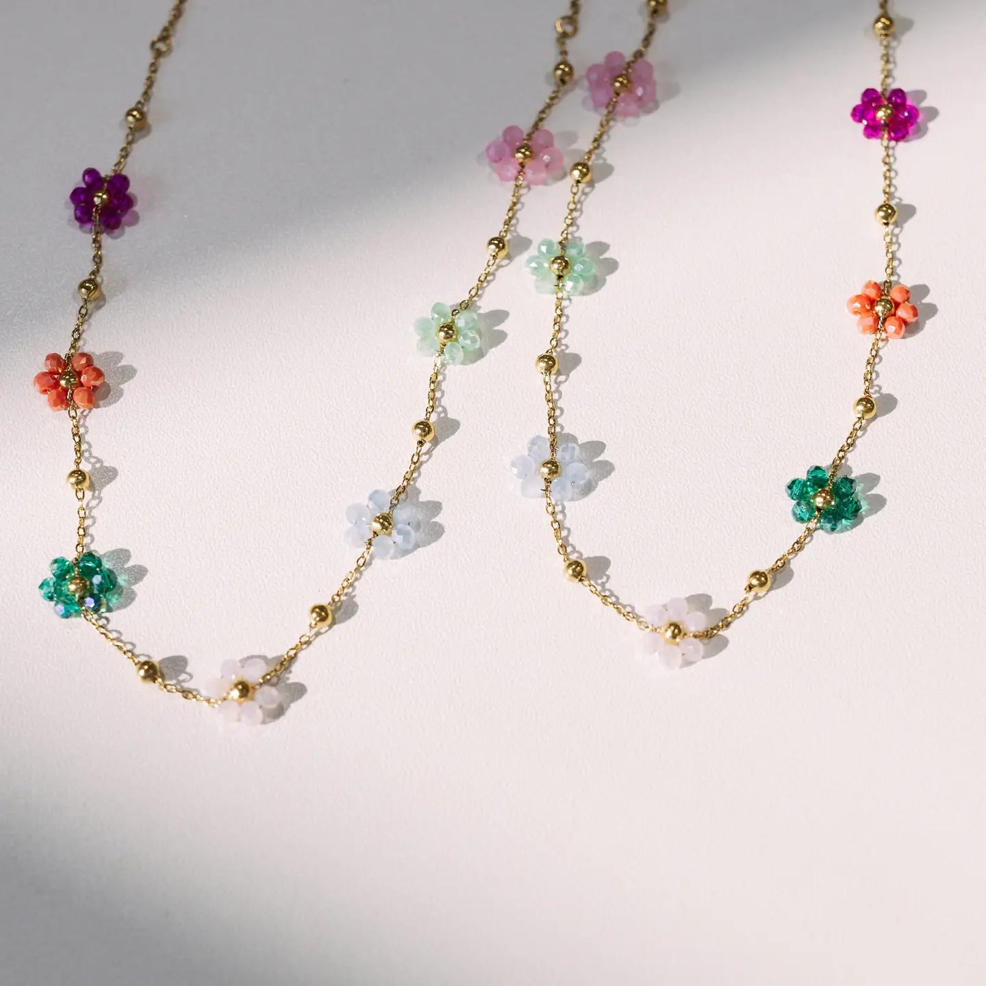 Flower Child Beaded Necklace