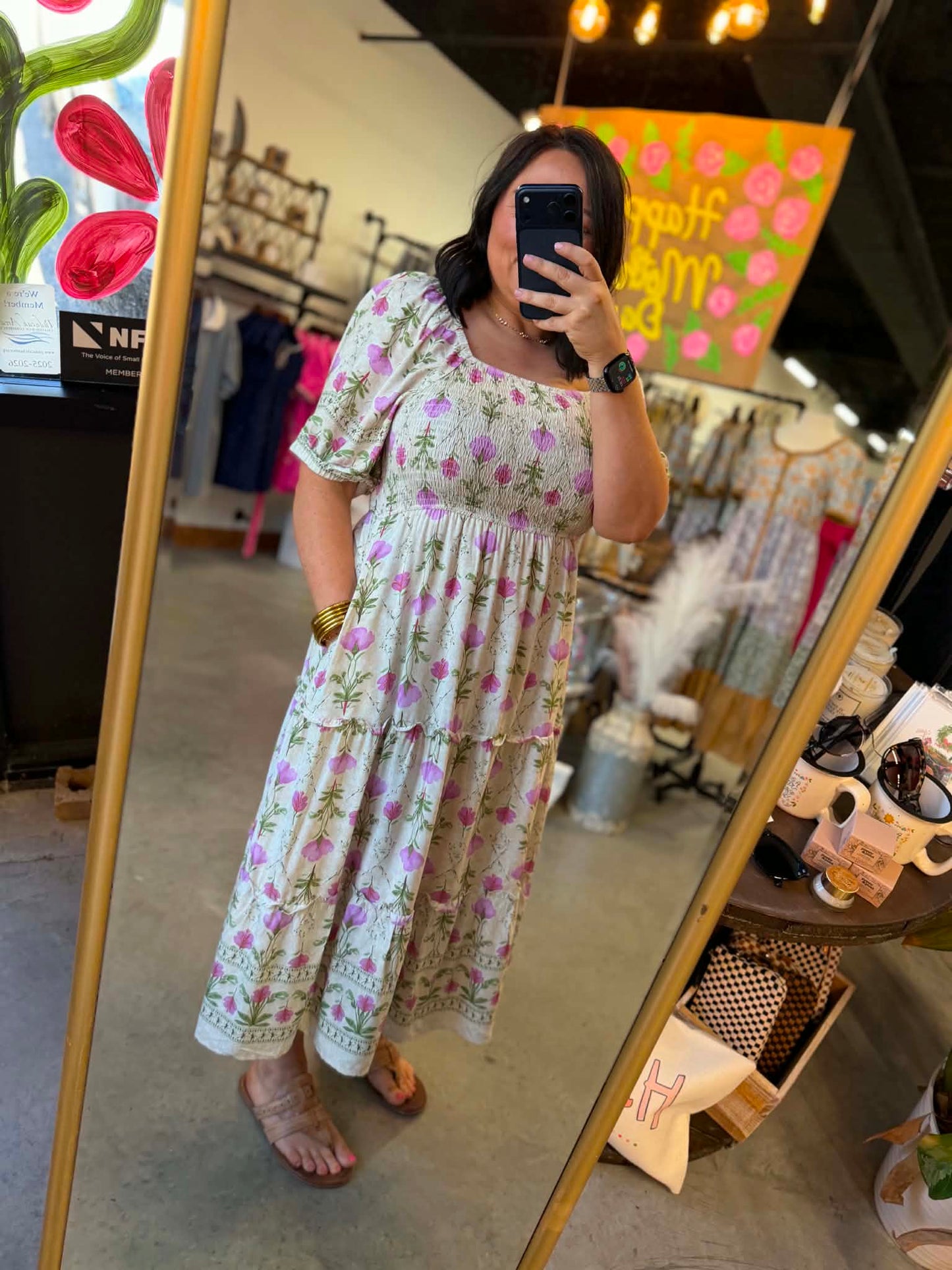 Blushing Meadow Dress