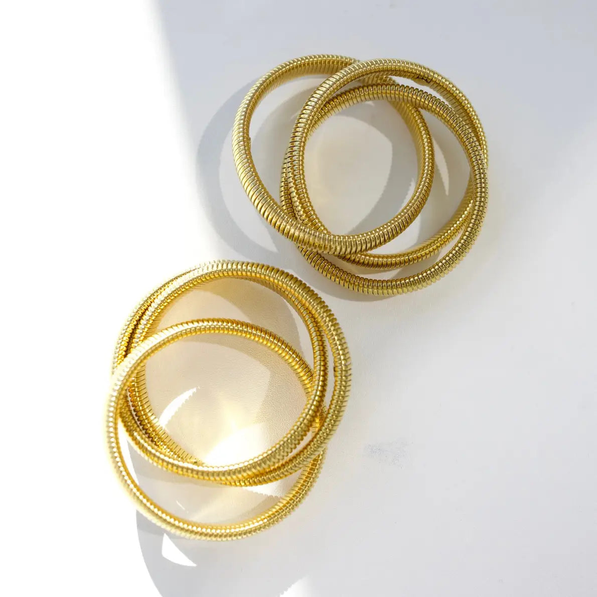 Triple Stack Bracelet - Gold