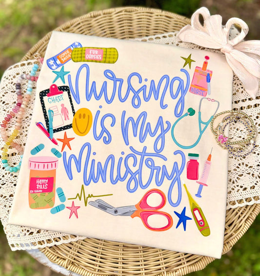 Nursing is my Ministry Tee