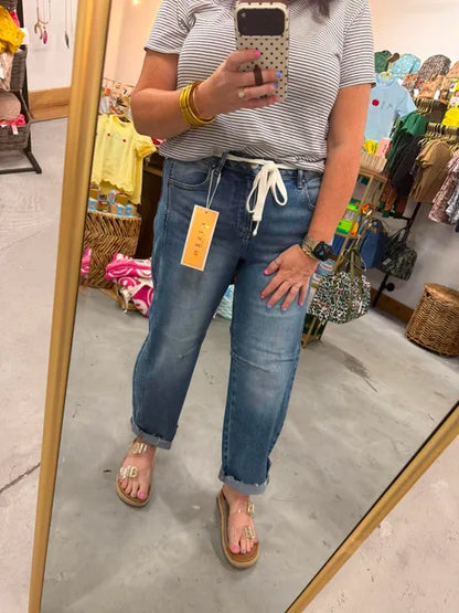 Risen Slouchy Barrel w/ waistband drawstring