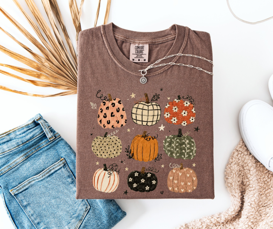 Assorted Pumpkins Tee