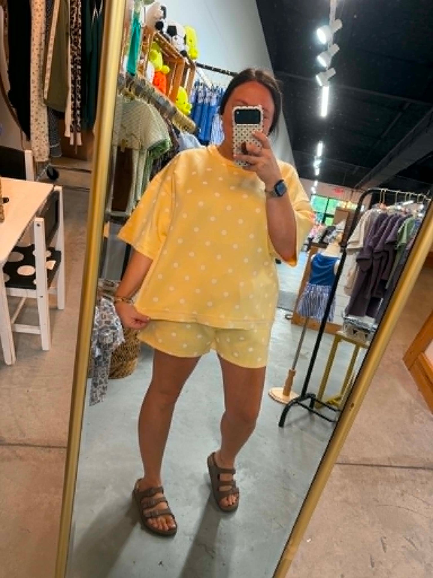Sunny Side Polka Dot Set