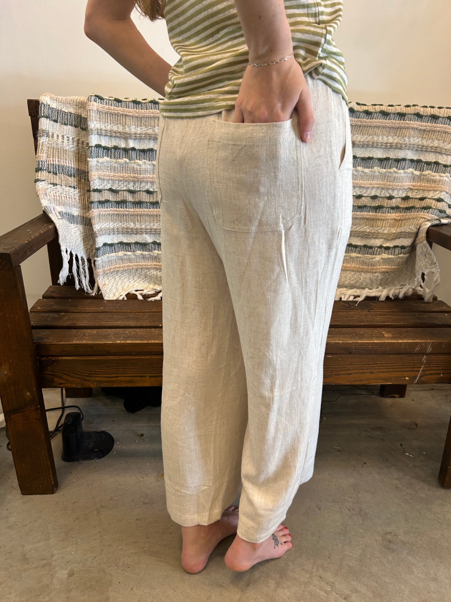 Beach Day Linen Pants