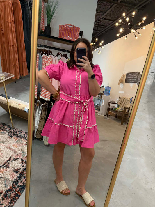 Summertime Pink Dress