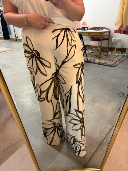 Beach Vacay Flowy Pants