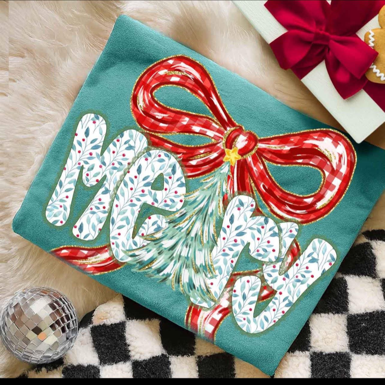Merry Bow Tee