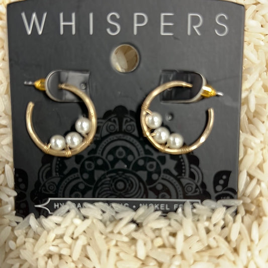 Pearl Hoops