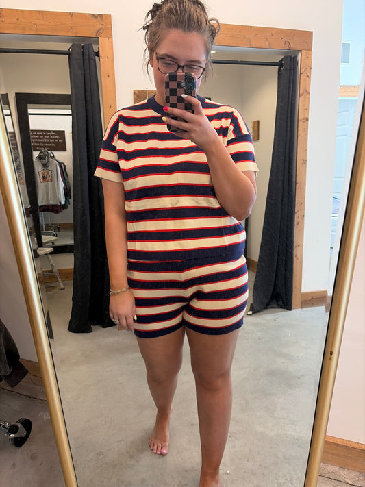 Red, White & Summer Nights Knit Set