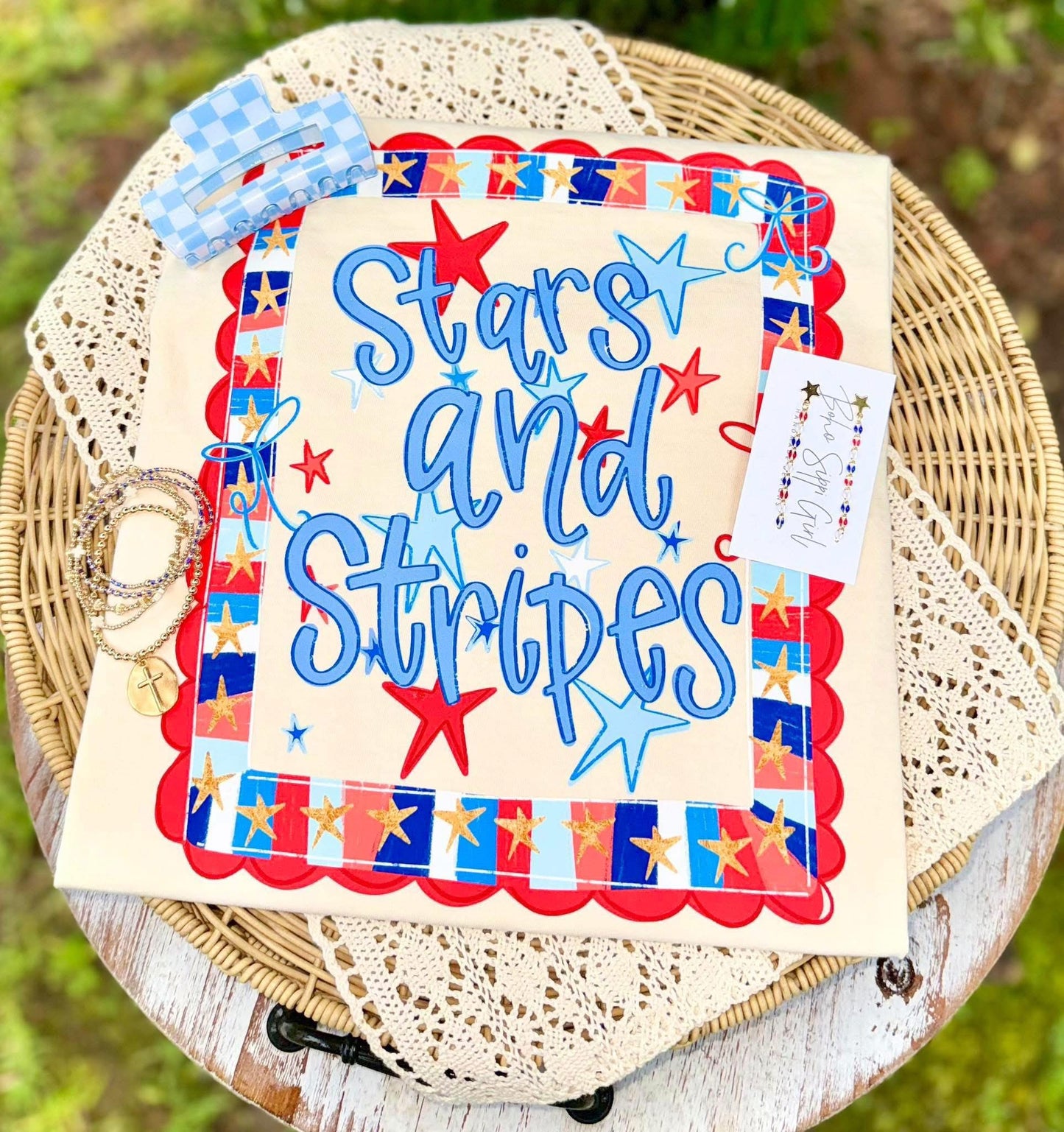 Stars & stripes tee