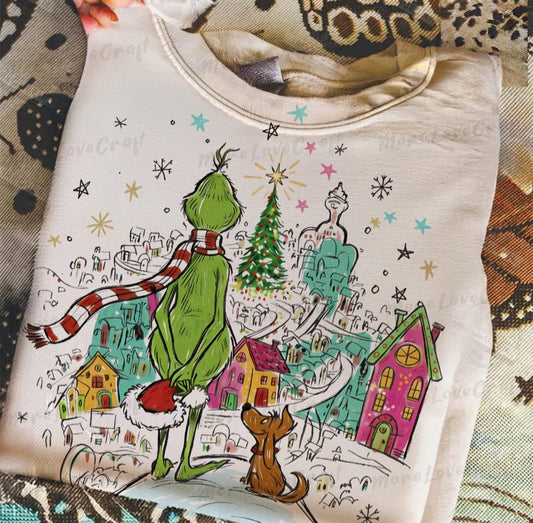 Grinch Village Tee