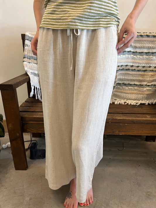 Beach Day Linen Pants