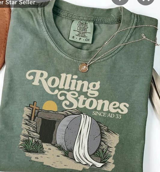 Stones Rolling Easter Tee