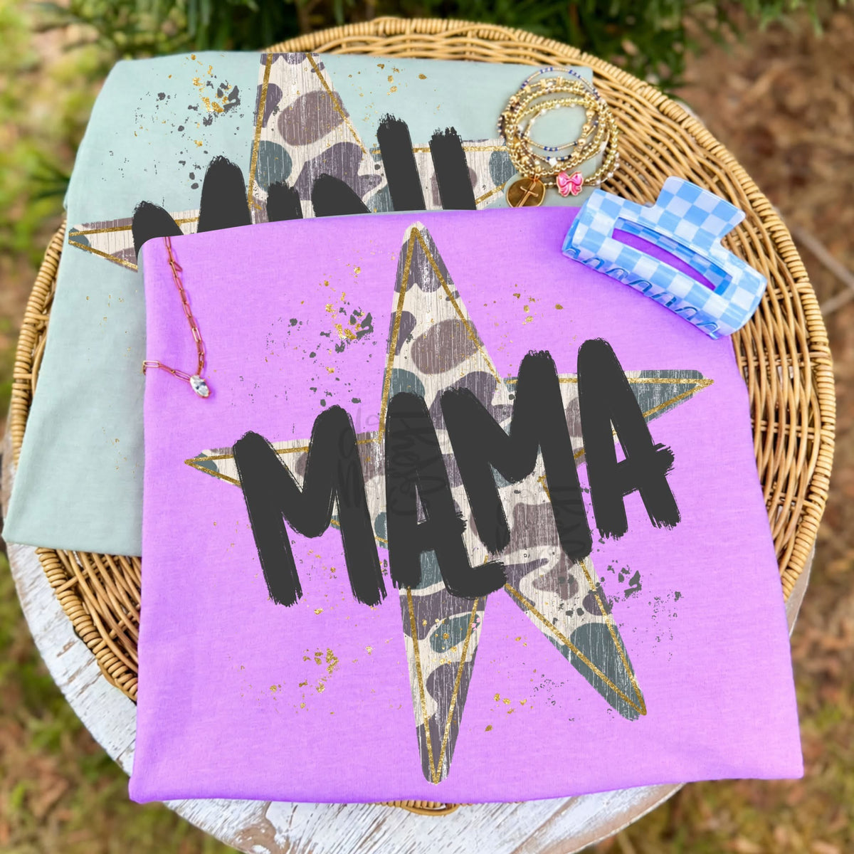 Mama Camo Star Tee