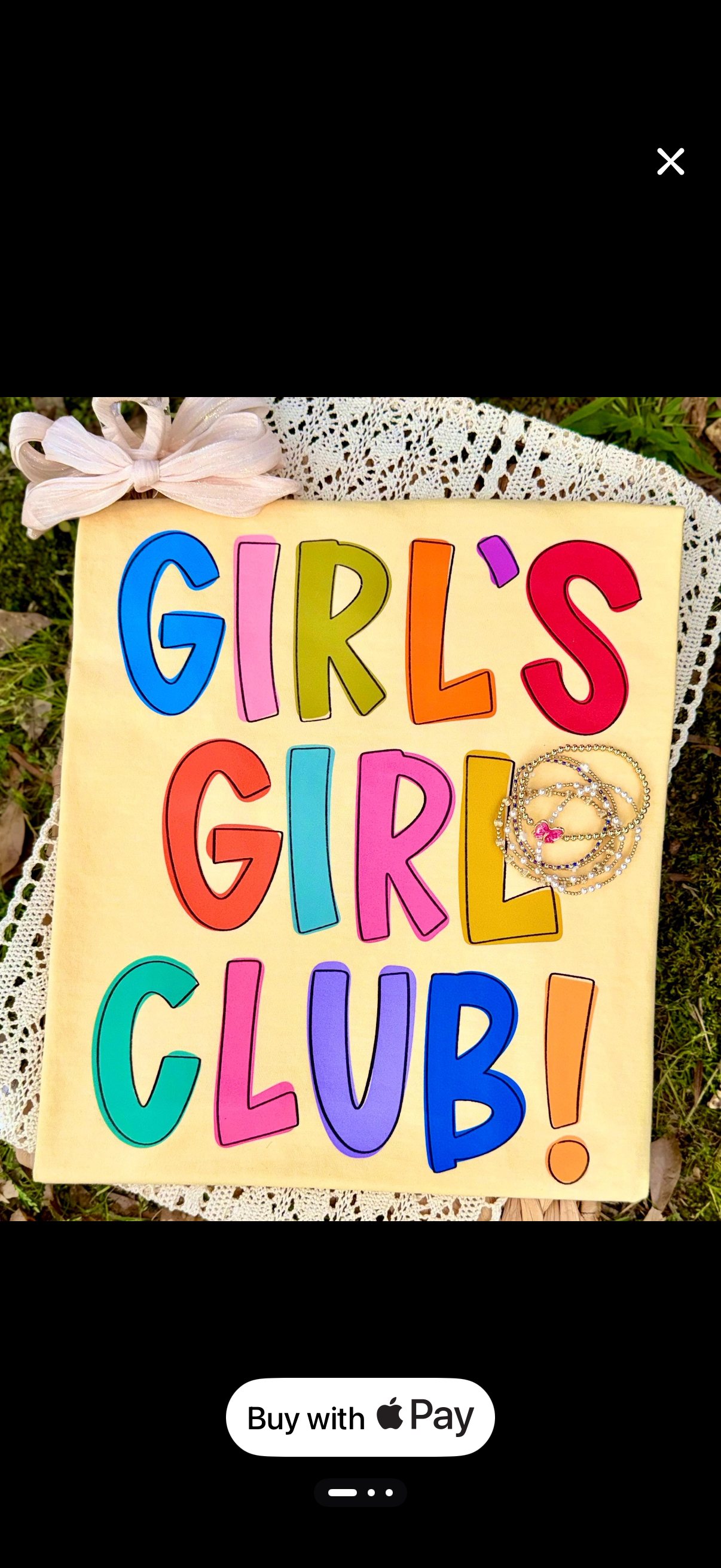 girls girl club tee