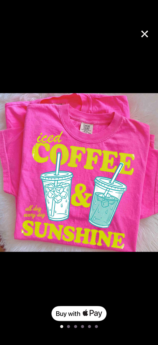 Iced Coffee & Sunshine Tee